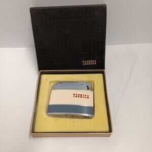 YASHICA Camera Advertising Promotion Cigarette Coronet Lighter Smoking Cigar